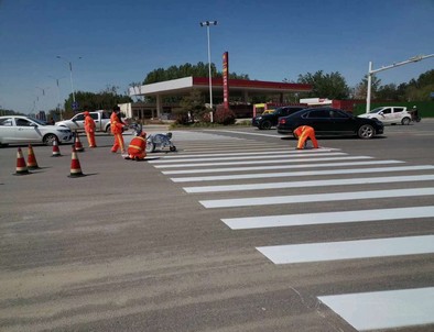 石嘴山石嘴山专业道路划线施工